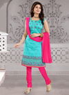FIROZI Colour N F CHURIDAR 09 Stylish Casual Wear Designer Worked Readymade Salwar Suit Collection N F C 276 FIROZI